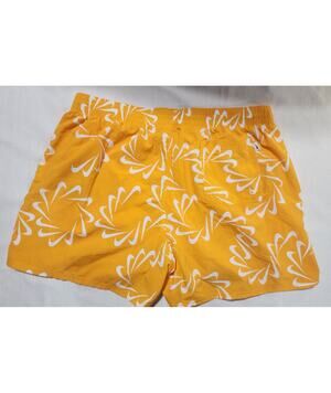 Nike men XXL swimming trunks orange nike symbol